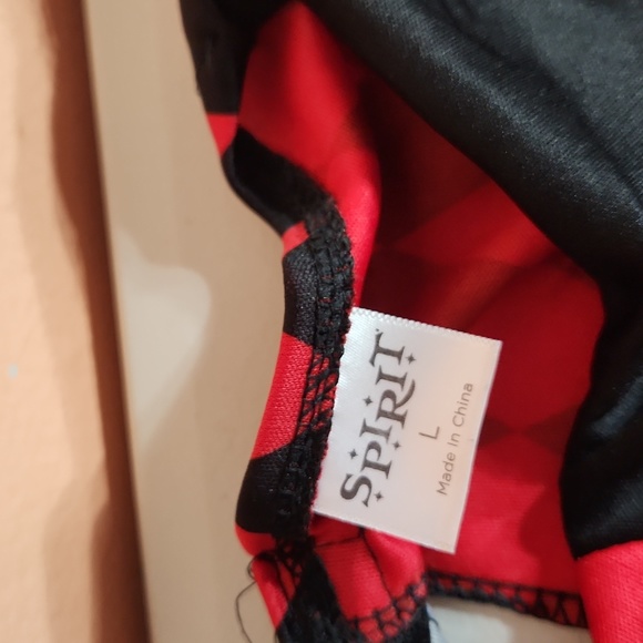 🔥Spirit Halloween Harlequin Large Girls Halloween Costume - Picture 5 of 7